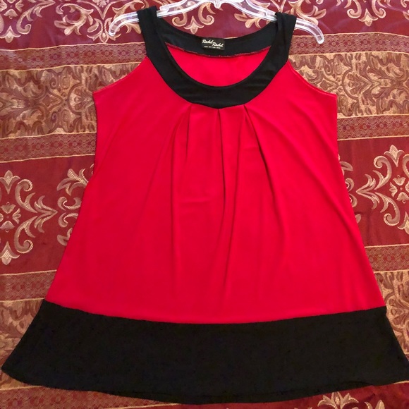 Only Wore Once - Pretty Sleeveless Blouse, Large - Picture 2 of 2